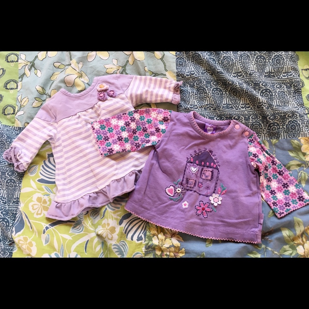 Cute purple shirt bundle